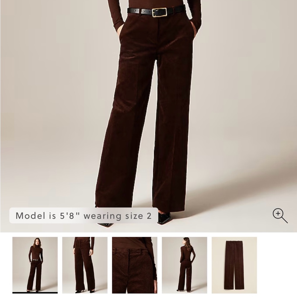 J. Crew women's corduroy trouser